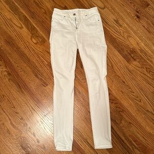 Good American High Rise skinny Jeans in white